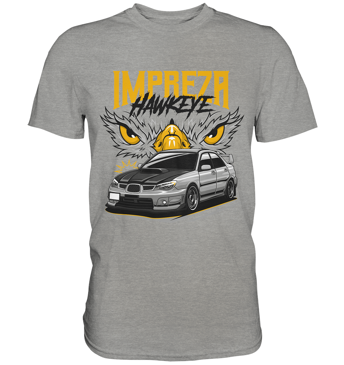 Impreza WRX STI Hawkeye - Premium Shirt - MotoMerch.de