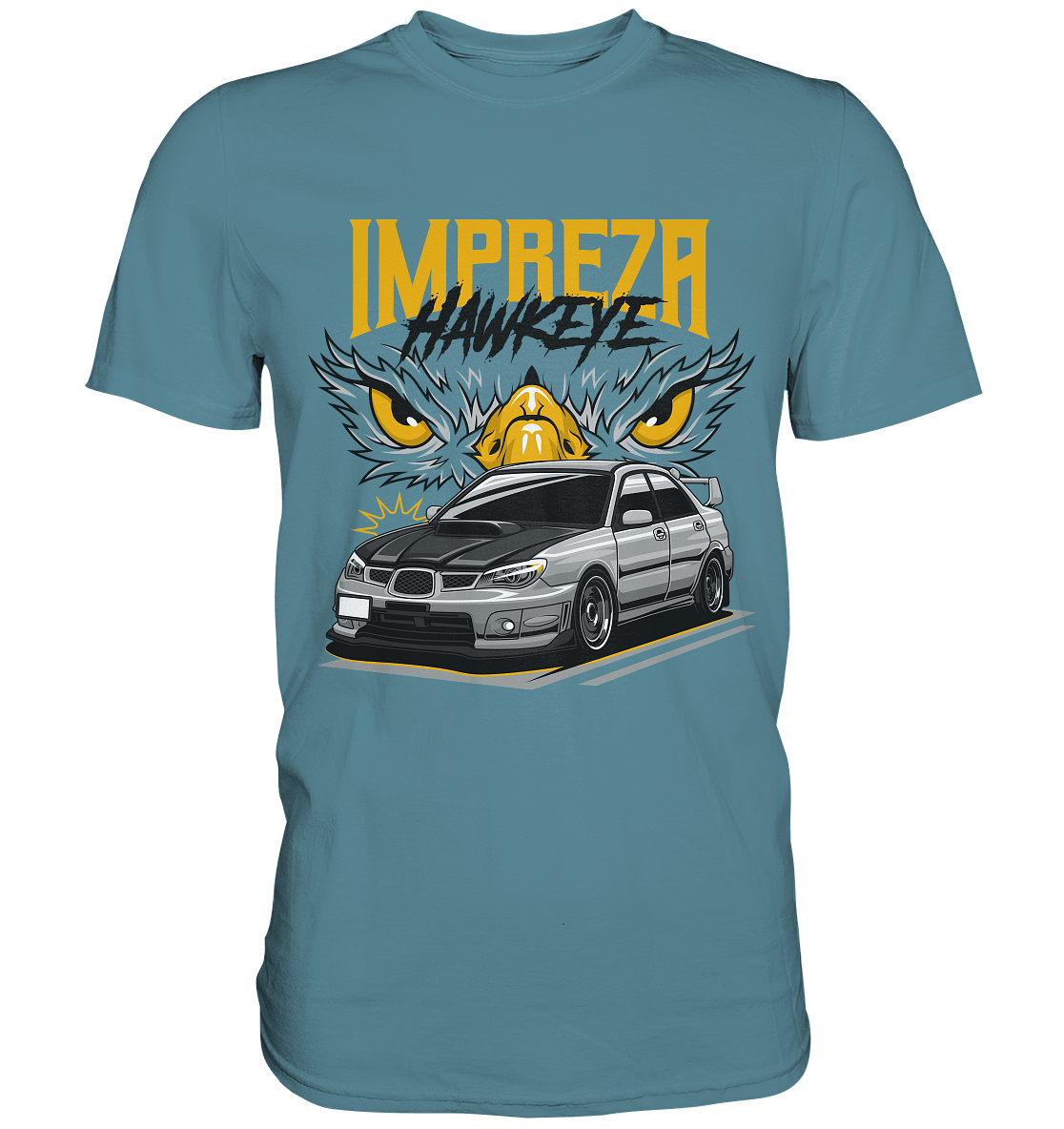 Impreza WRX STI Hawkeye - Premium Shirt - MotoMerch.de
