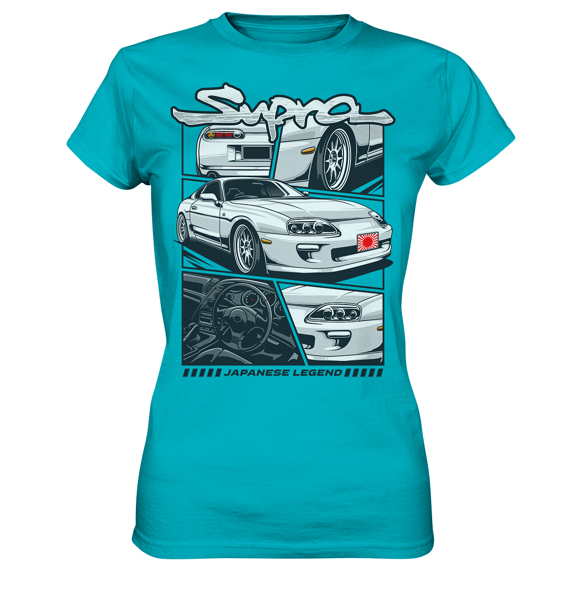 Japanese Legend Supra MKIV - Ladies Premium Shirt - MotoMerch.de