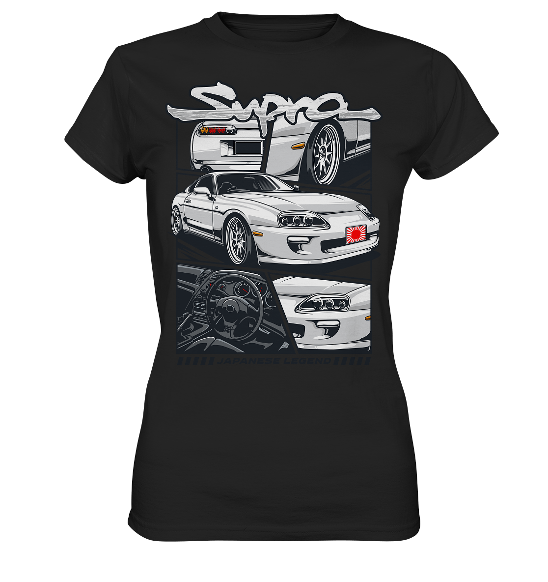 Japanese Legend Supra MKIV - Ladies Premium Shirt - MotoMerch.de