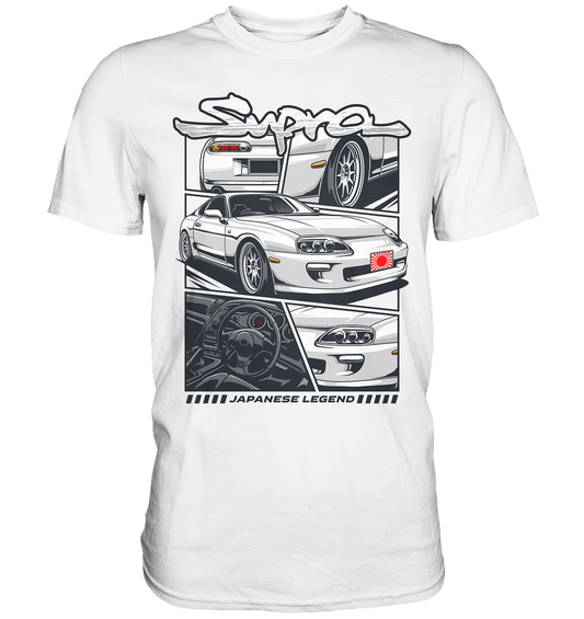 Japanese Legend Supra MKIV - Premium Shirt - MotoMerch.de