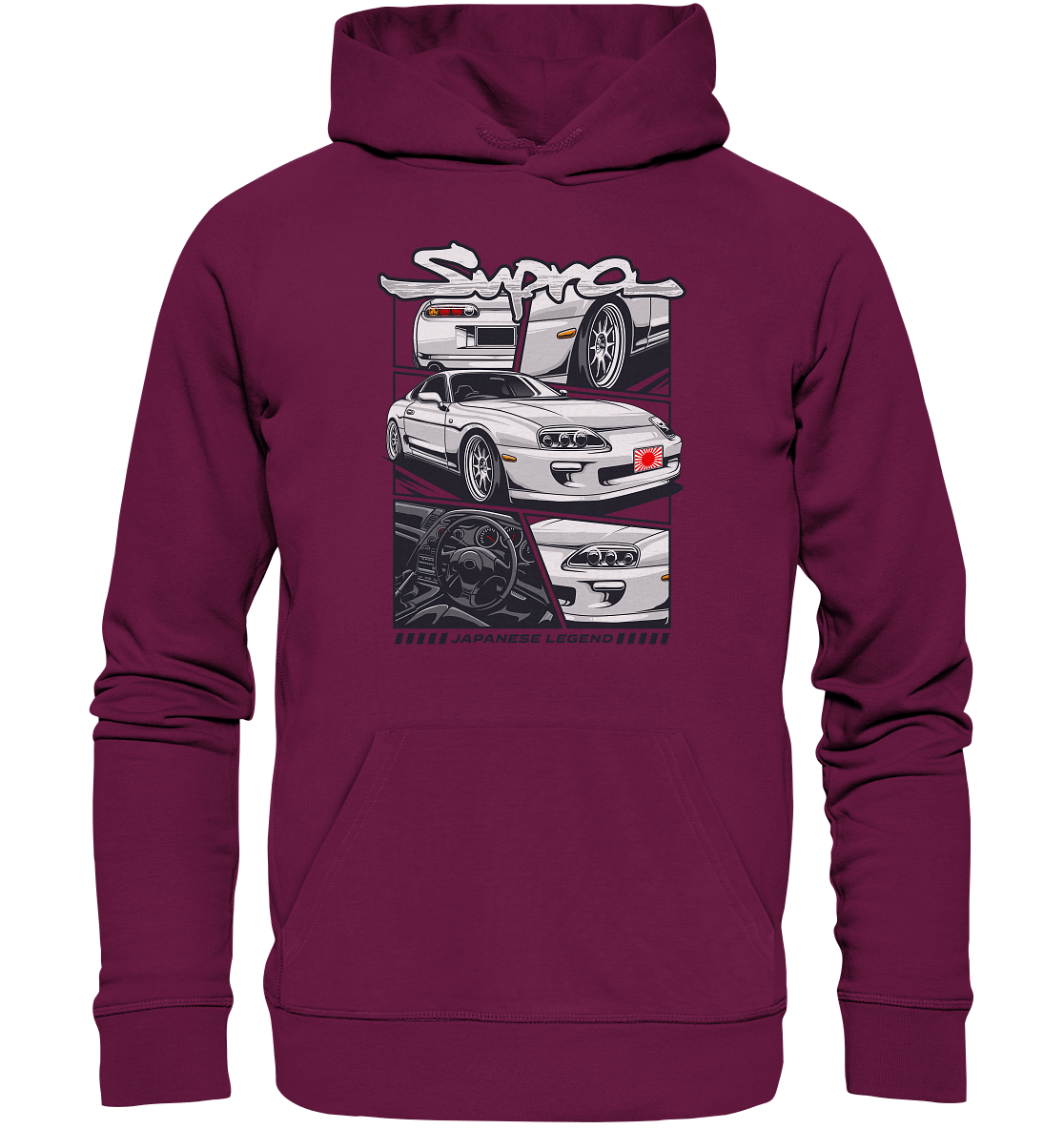 Japanese Legend Supra MKIV - Premium Unisex Hoodie - MotoMerch.de