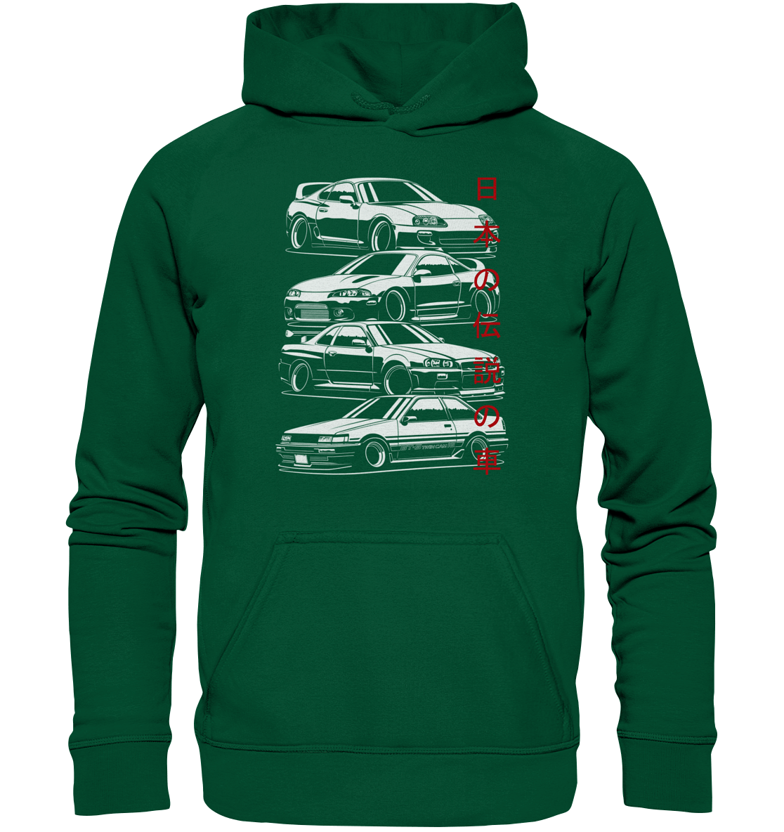 JDM Family - Basic Unisex Hoodie - MotoMerch.de