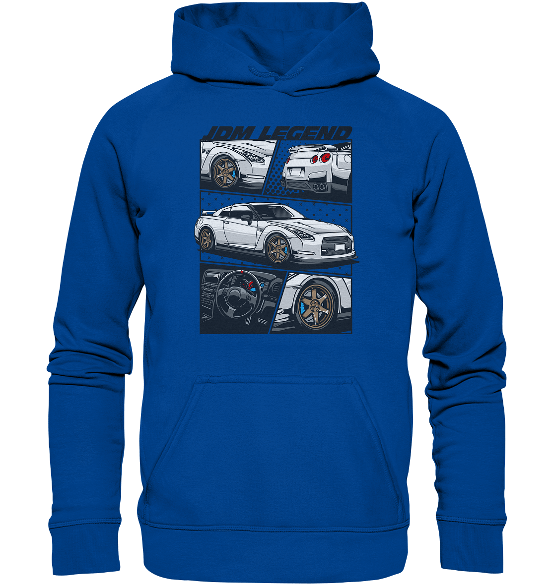 JDM Legends R35 GTR - Basic Unisex Hoodie - MotoMerch.de