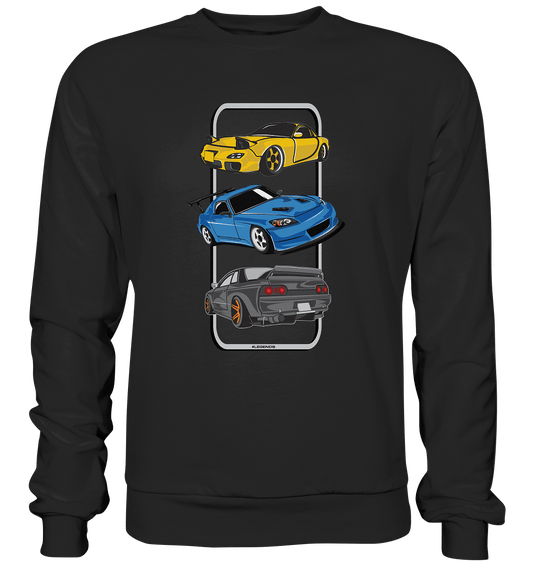 JDM Legends - RX7 S2000 R32 - Premium Sweatshirt - MotoMerch.de