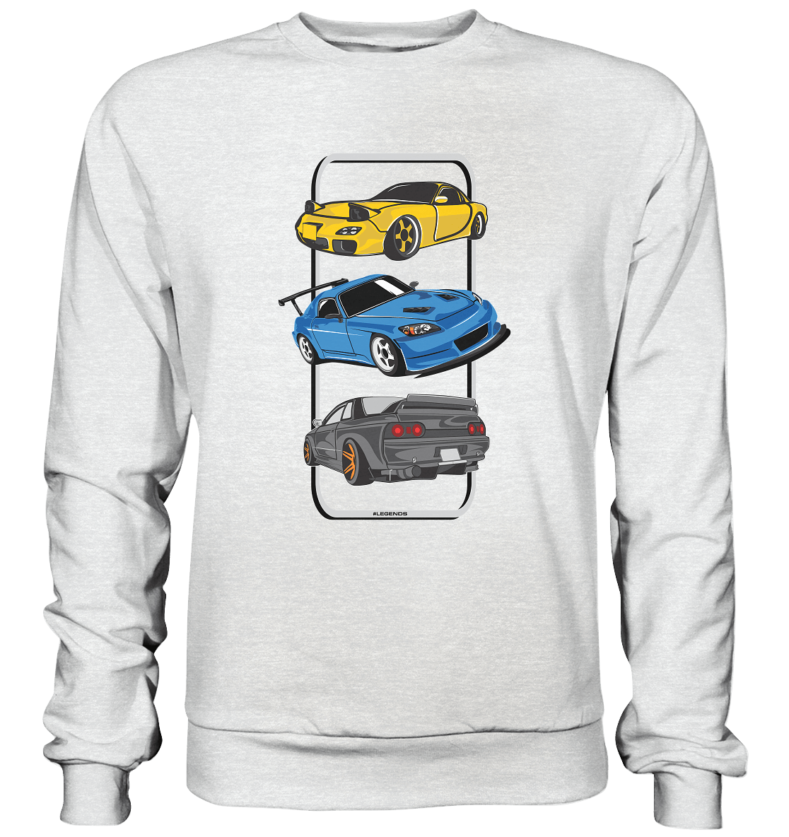 JDM Legends - RX7 S2000 R32 - Premium Sweatshirt - MotoMerch.de