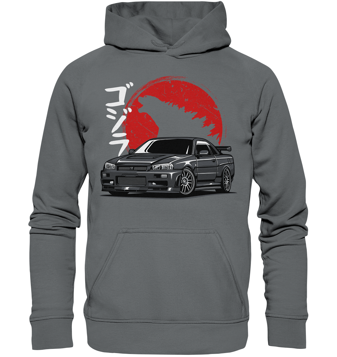 JDM Skyline R34 - Basic Unisex Hoodie - MotoMerch.de