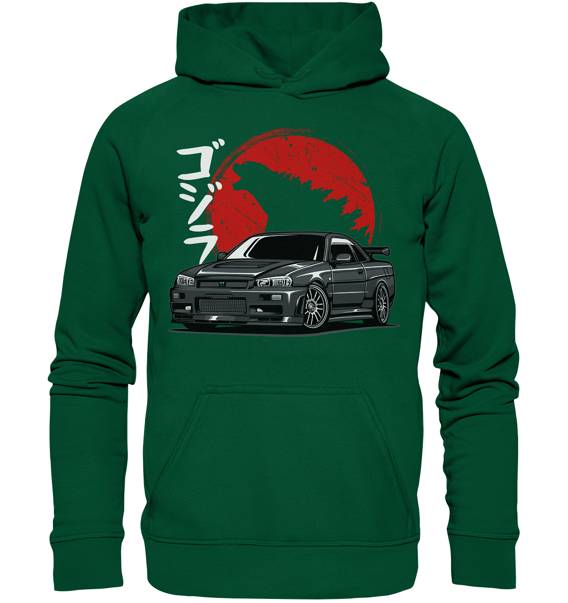 JDM Skyline R34 - Basic Unisex Hoodie - MotoMerch.de