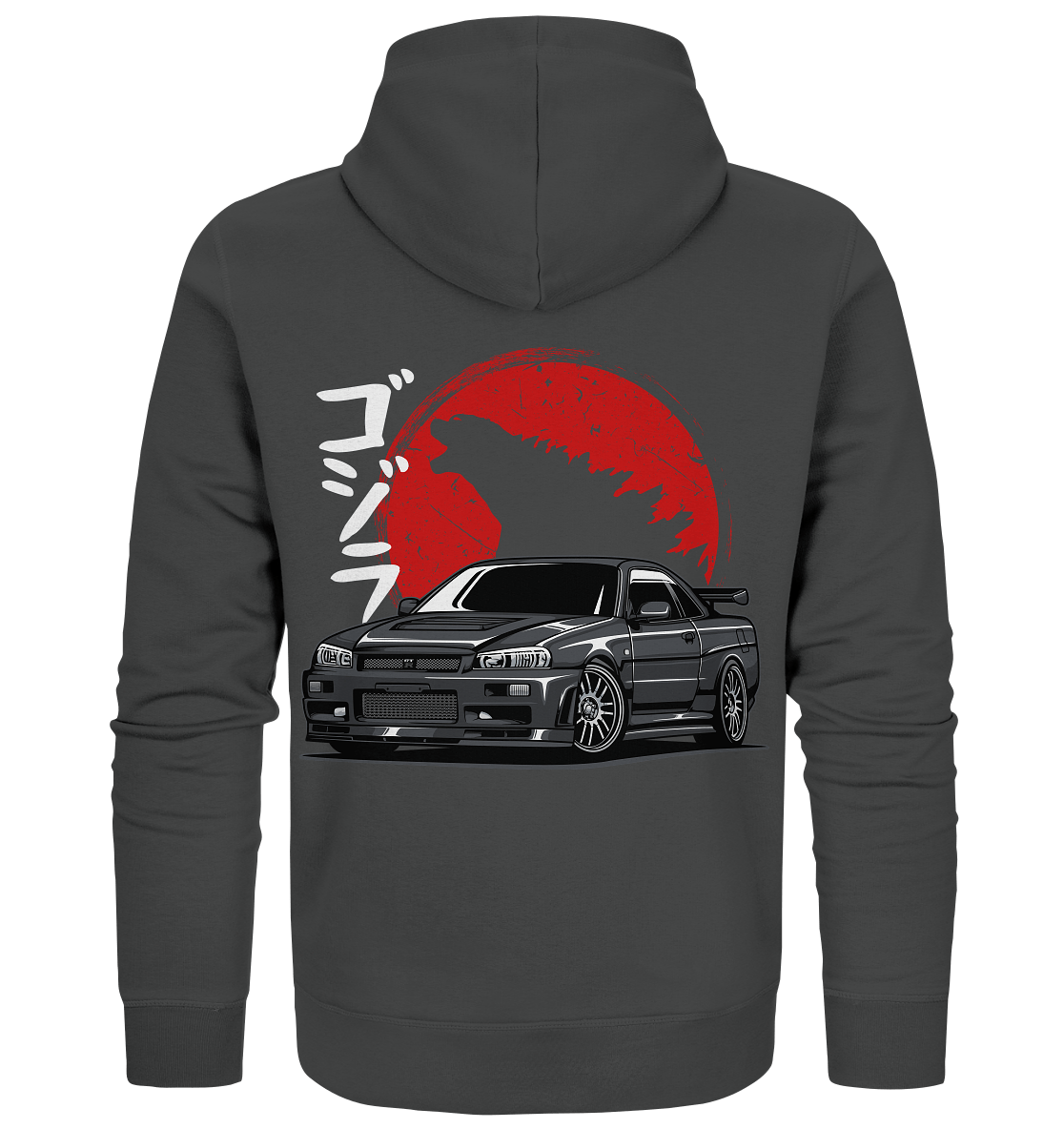 JDM Skyline R34 - Organic Zipper - MotoMerch.de