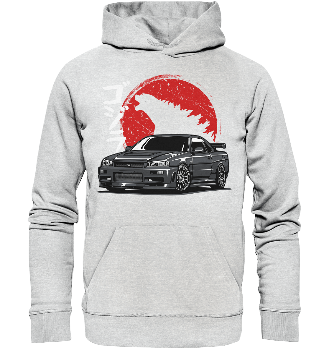 JDM Skyline R34 - Premium Unisex Hoodie - MotoMerch.de