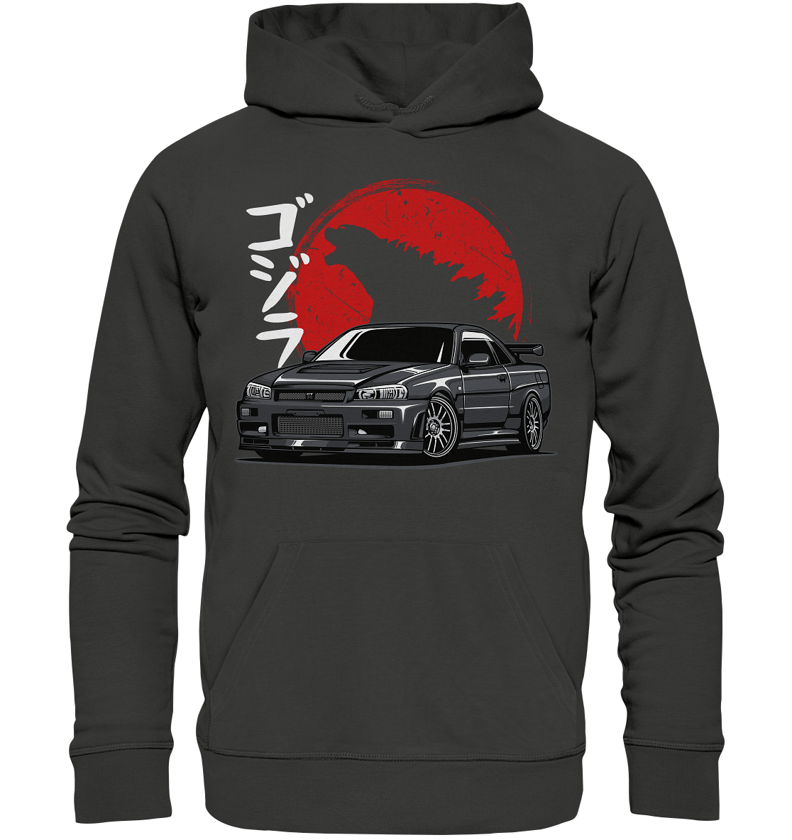 JDM Skyline R34 - Premium Unisex Hoodie - MotoMerch.de