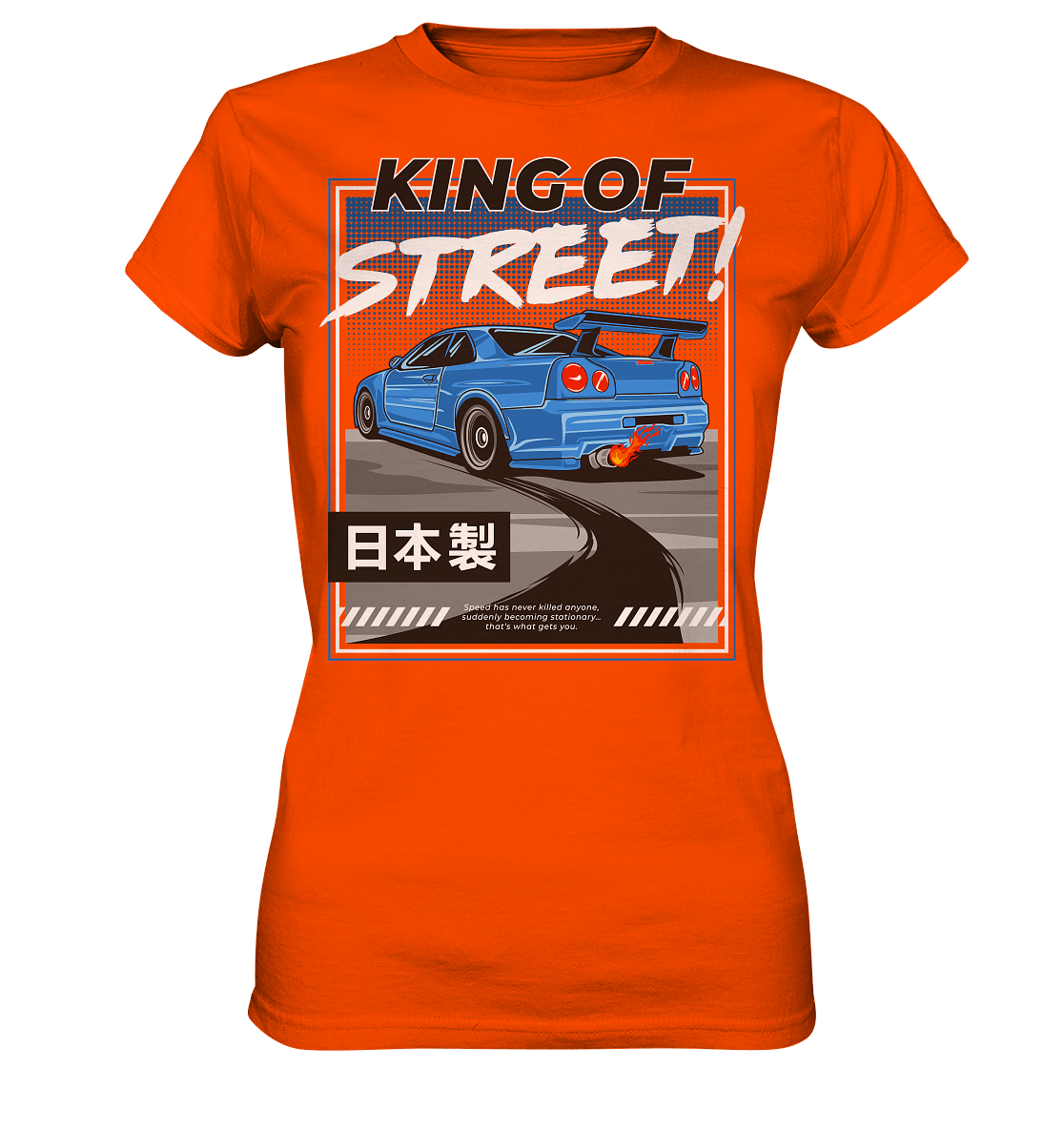 King of Street R34 - Ladies Premium Shirt - MotoMerch.de