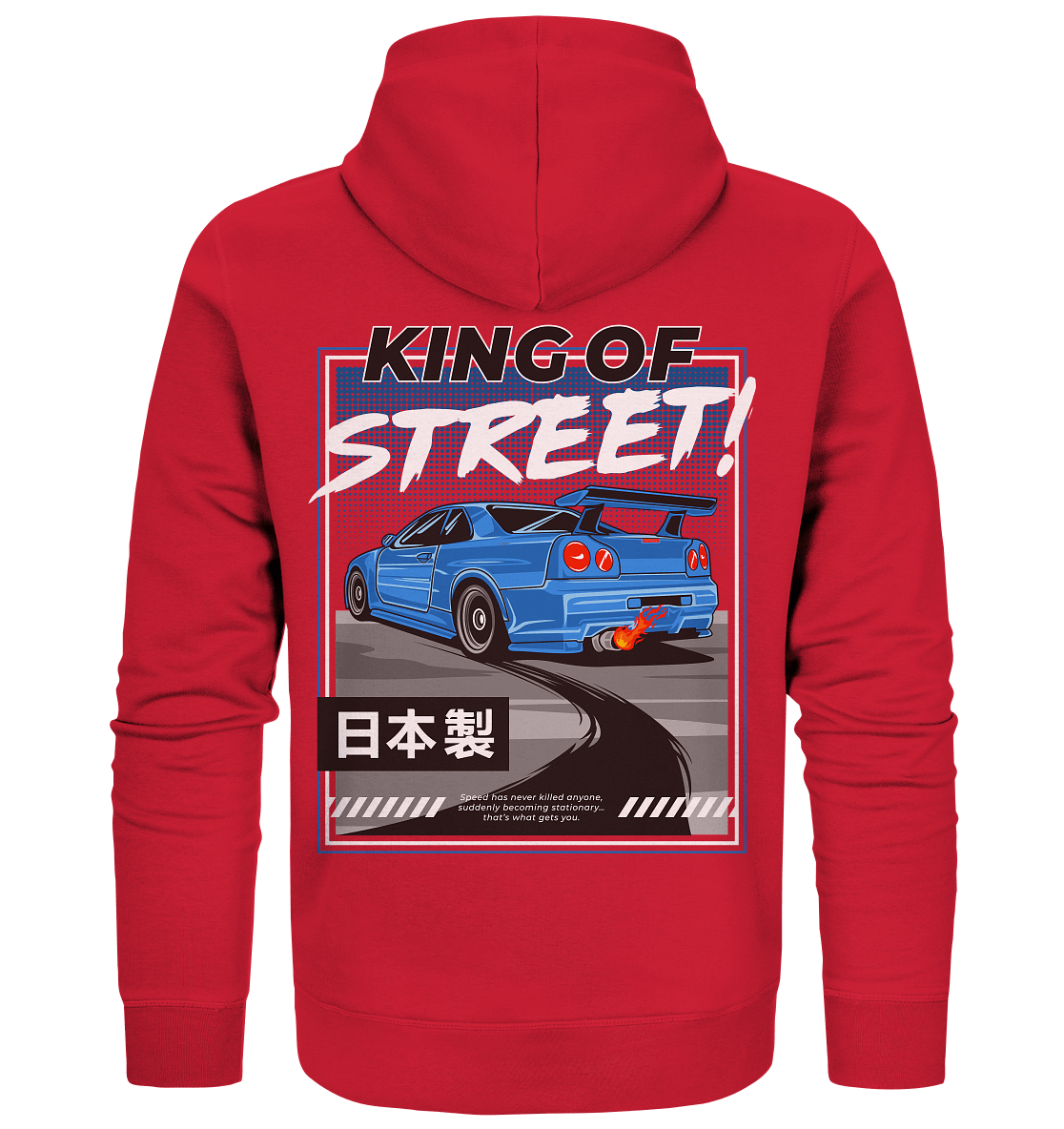 King of Street R34 - Organic Zipper - MotoMerch.de