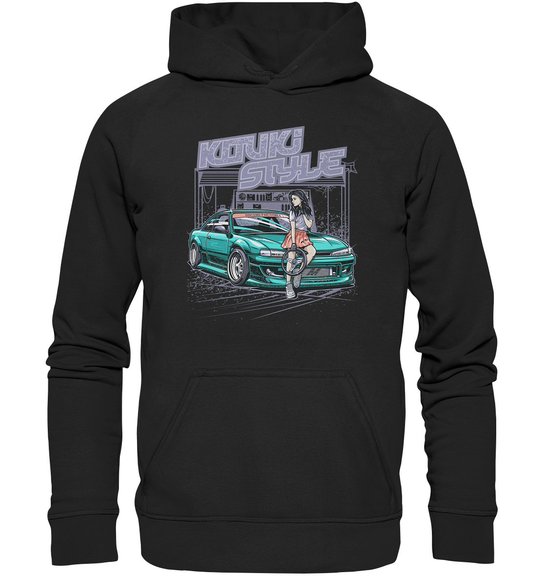 Kouki Style Silvia S14 - Basic Unisex Hoodie - MotoMerch.de