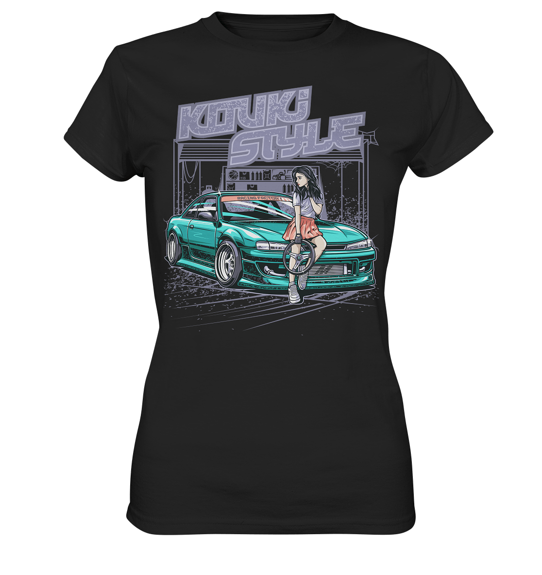 Kouki Style Silvia S14 - Ladies Premium Shirt - MotoMerch.de