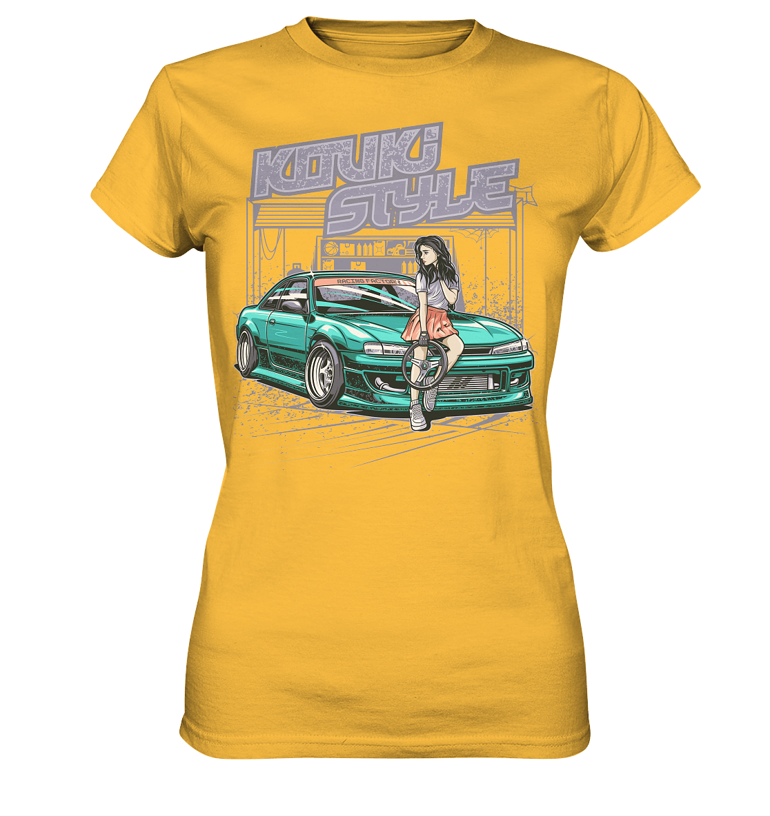 Kouki Style Silvia S14 - Ladies Premium Shirt - MotoMerch.de