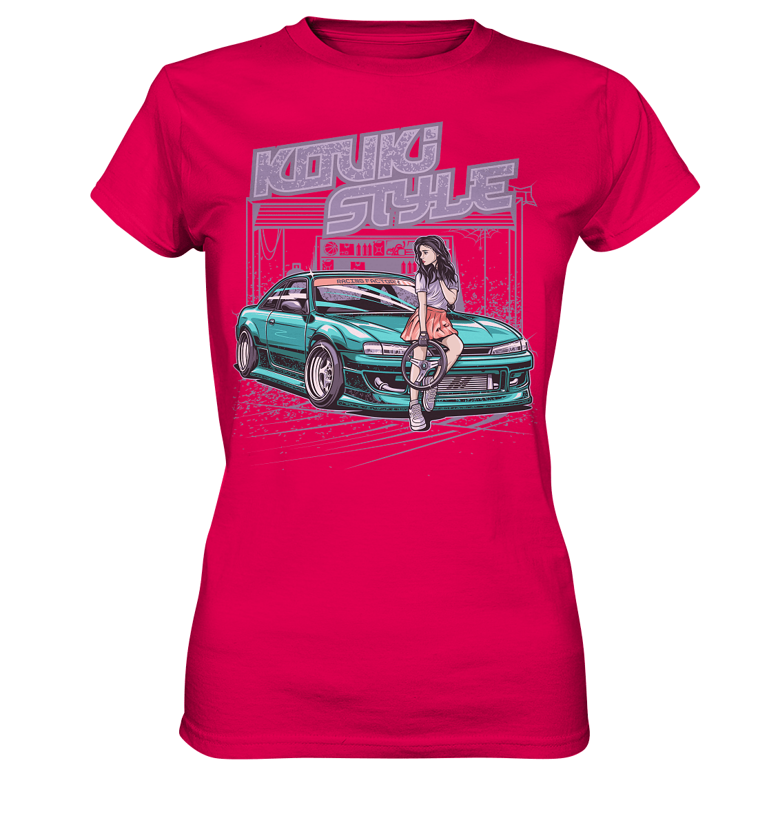 Kouki Style Silvia S14 - Ladies Premium Shirt - MotoMerch.de