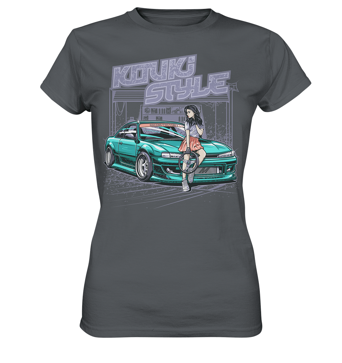 Kouki Style Silvia S14 - Ladies Premium Shirt - MotoMerch.de