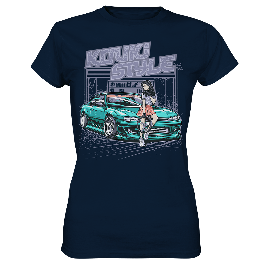 Kouki Style Silvia S14 - Ladies Premium Shirt - MotoMerch.de