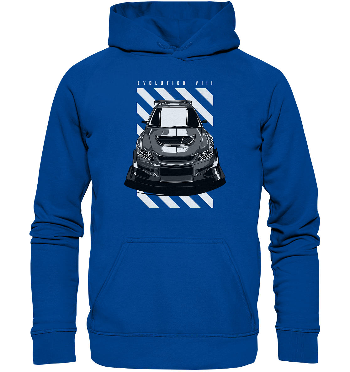 Lancer Evo 8 Front - Basic Unisex Hoodie - MotoMerch.de