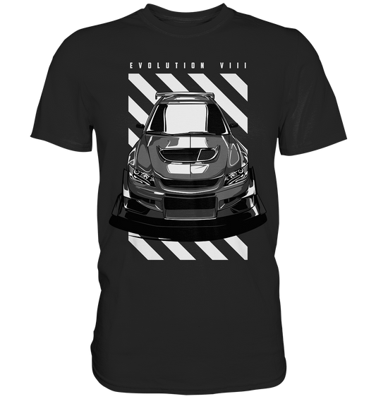 Lancer Evo 8 Front - Premium Shirt - MotoMerch.de