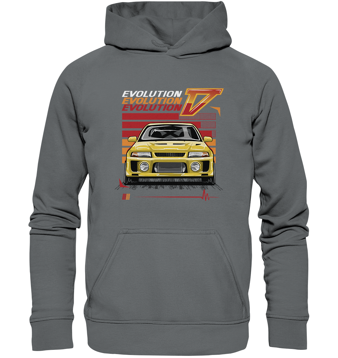 Lancer Evolution V - Basic Unisex Hoodie - MotoMerch.de