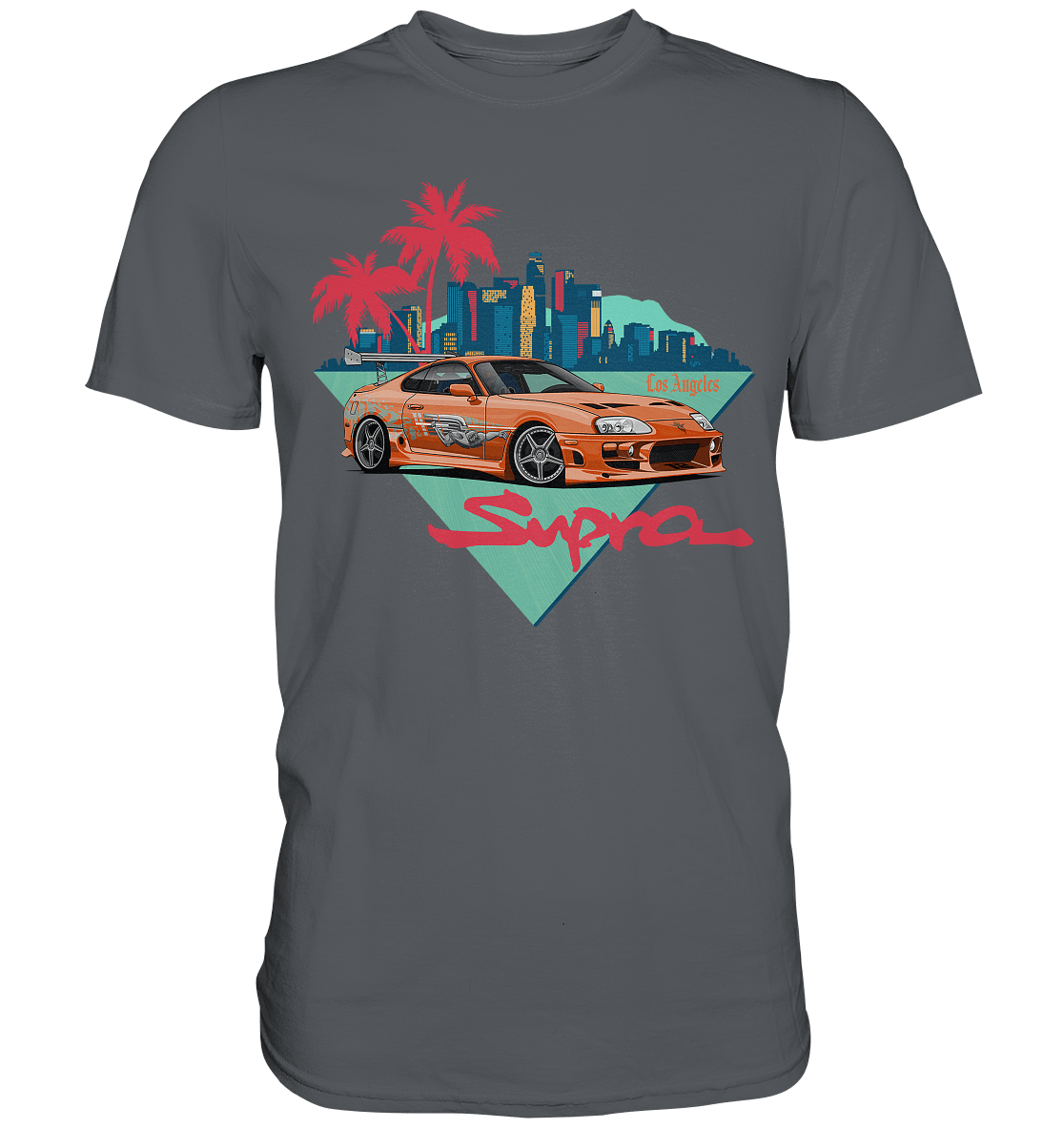Los Angeles Supra MKIV - Premium Shirt - MotoMerch.de