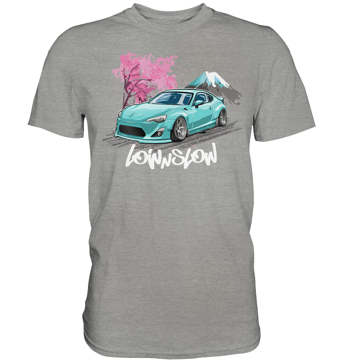 Low & Slow GT86 / BRZ - Premium Shirt - MotoMerch.de