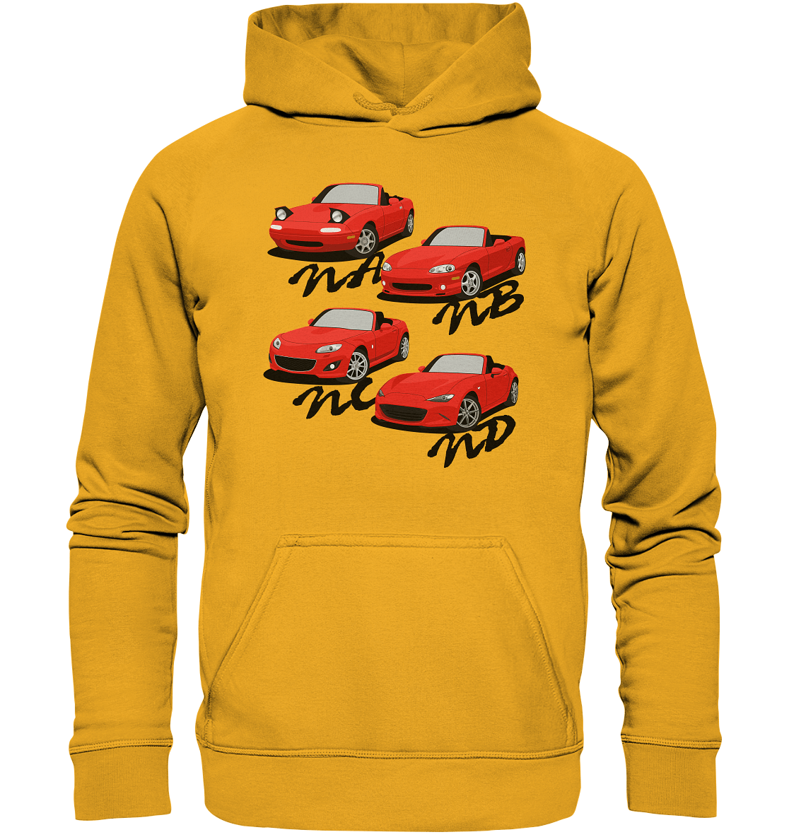 Mazda Miata Family - Basic Unisex Hoodie - MotoMerch.de