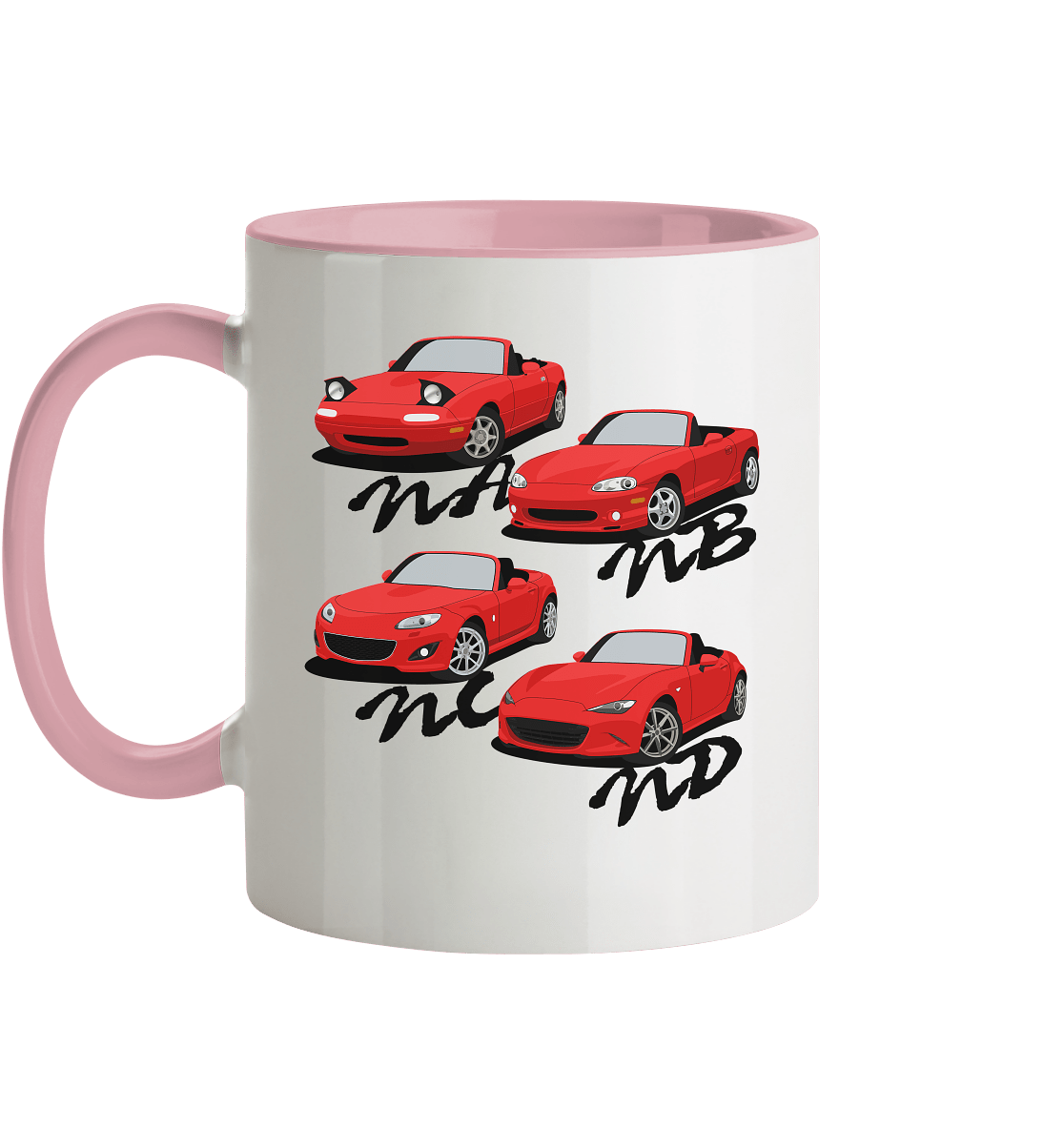 Mazda Miata Family - Tasse zweifarbig - MotoMerch.de