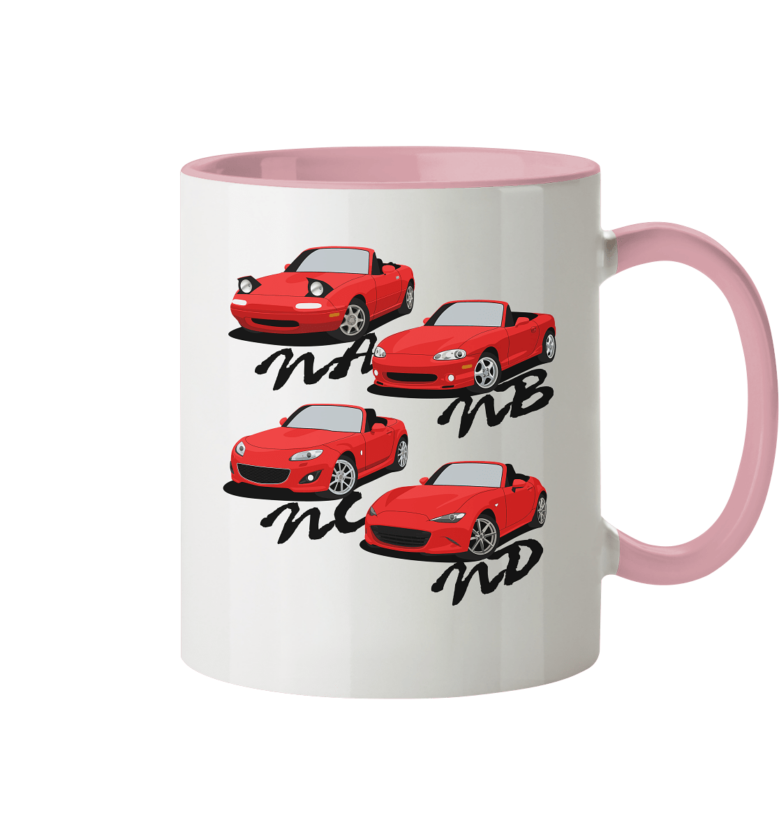 Mazda Miata Family - Tasse zweifarbig - MotoMerch.de