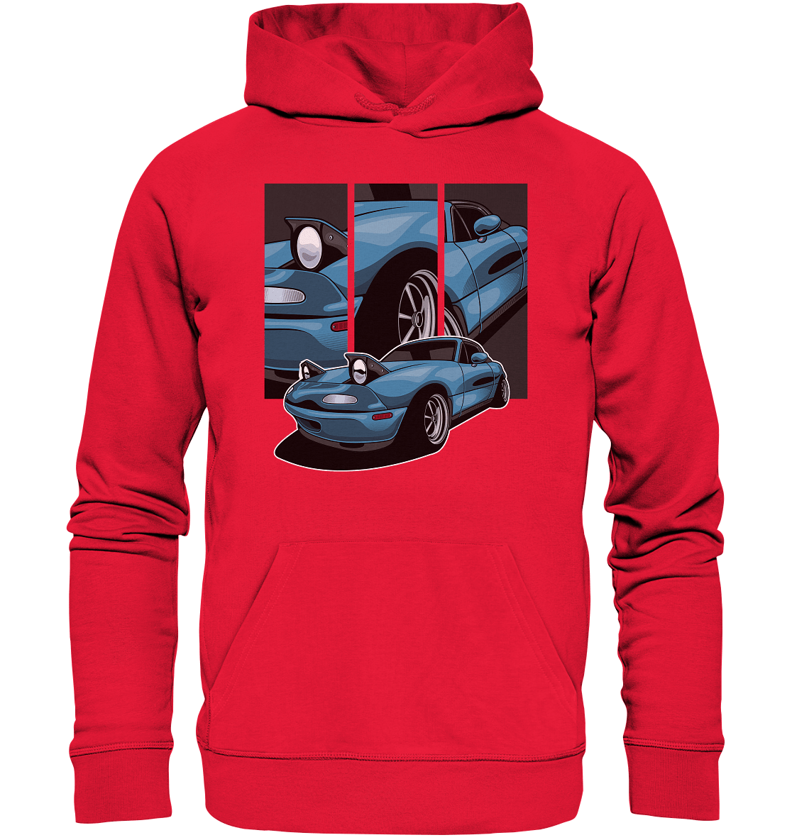 Mazda MX5 NA - Premium Unisex Hoodie - MotoMerch.de