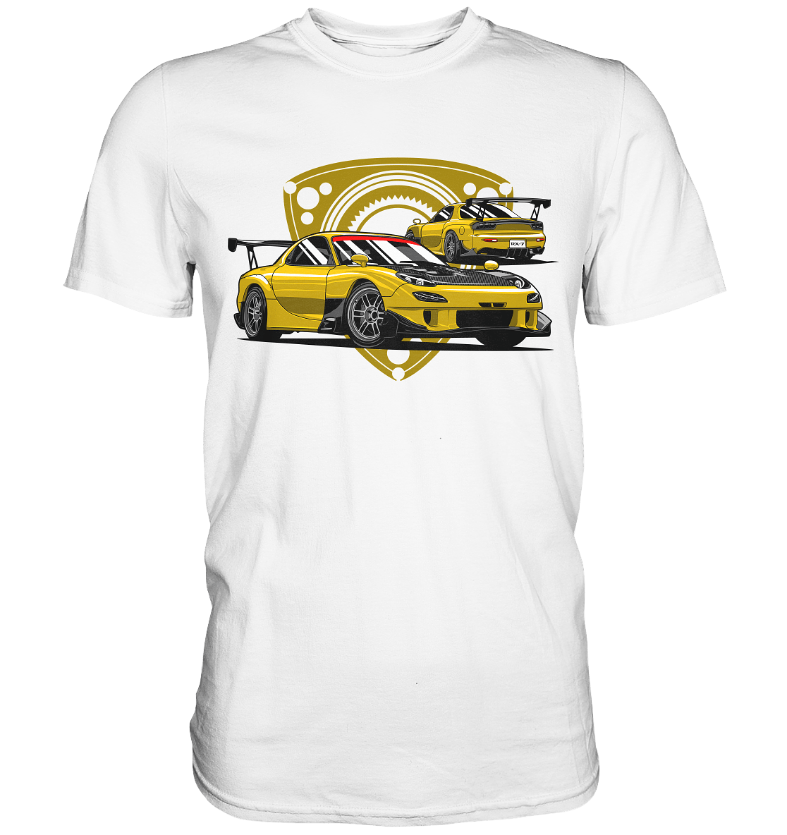 Mazda RX-7 modified - Premium Shirt - MotoMerch.de