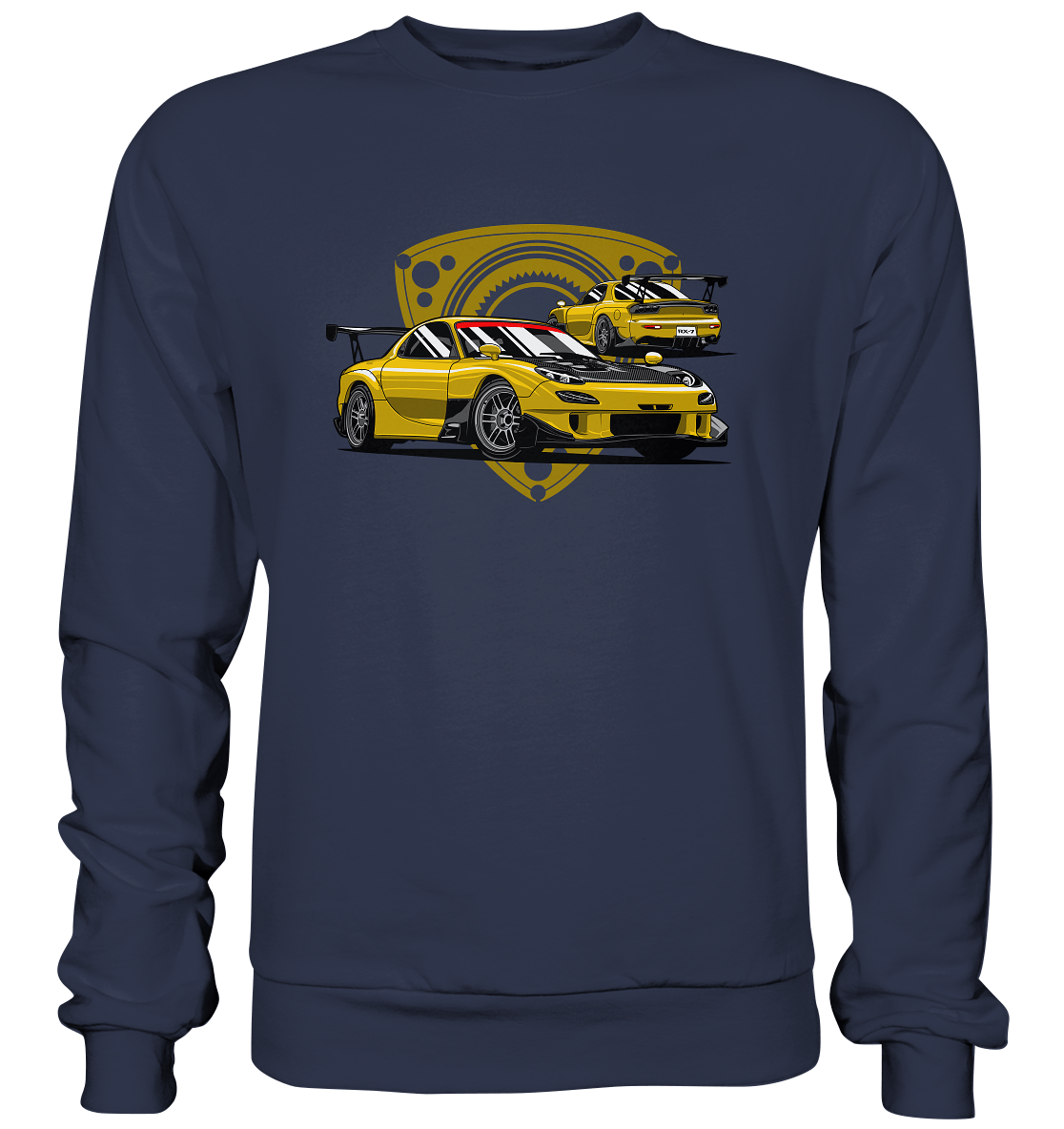 Mazda RX-7 modified - Premium Sweatshirt - MotoMerch.de