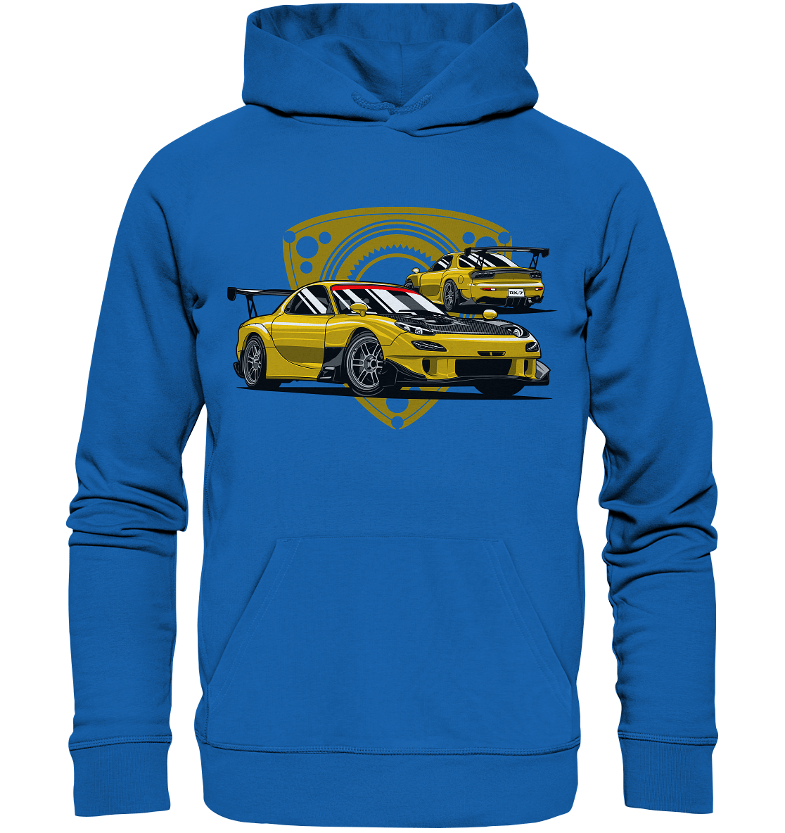 Mazda RX-7 modified - Premium Unisex Hoodie - MotoMerch.de