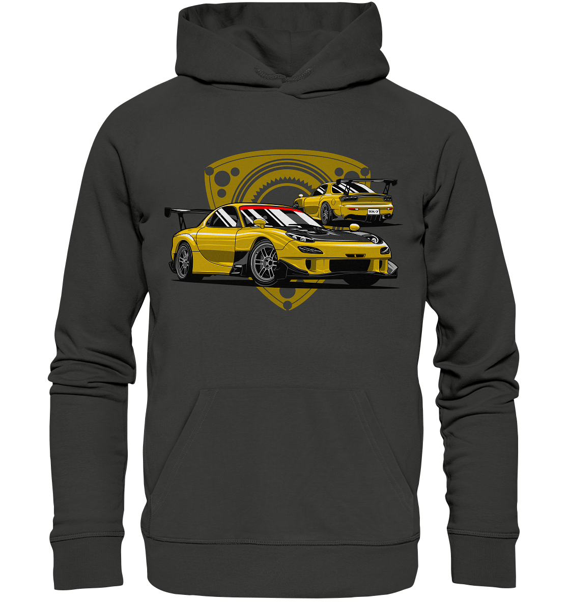 Mazda RX-7 modified - Premium Unisex Hoodie - MotoMerch.de