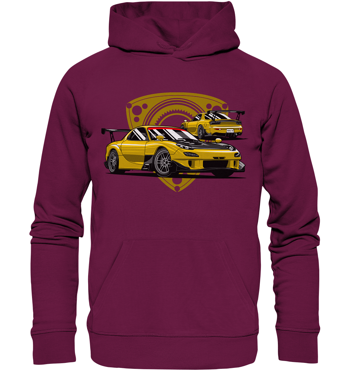 Mazda RX-7 modified - Premium Unisex Hoodie - MotoMerch.de