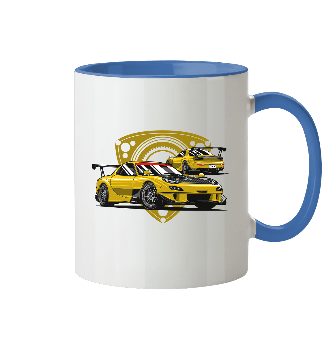 Mazda RX-7 modified - Tasse zweifarbig - MotoMerch.de