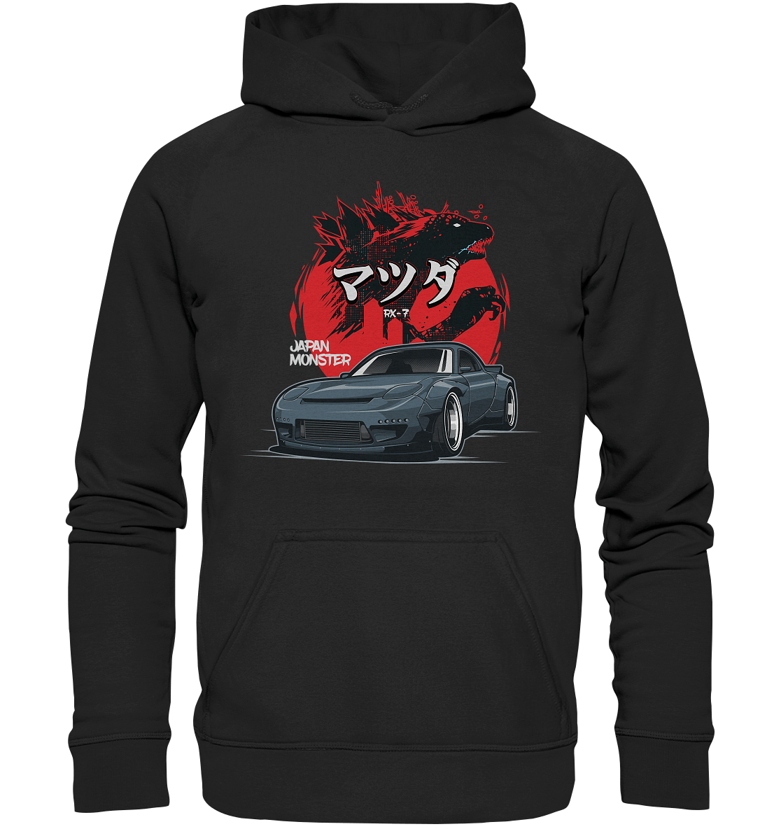 Mazda RX7 FD Widebody - Basic Unisex Hoodie XL - MotoMerch.de