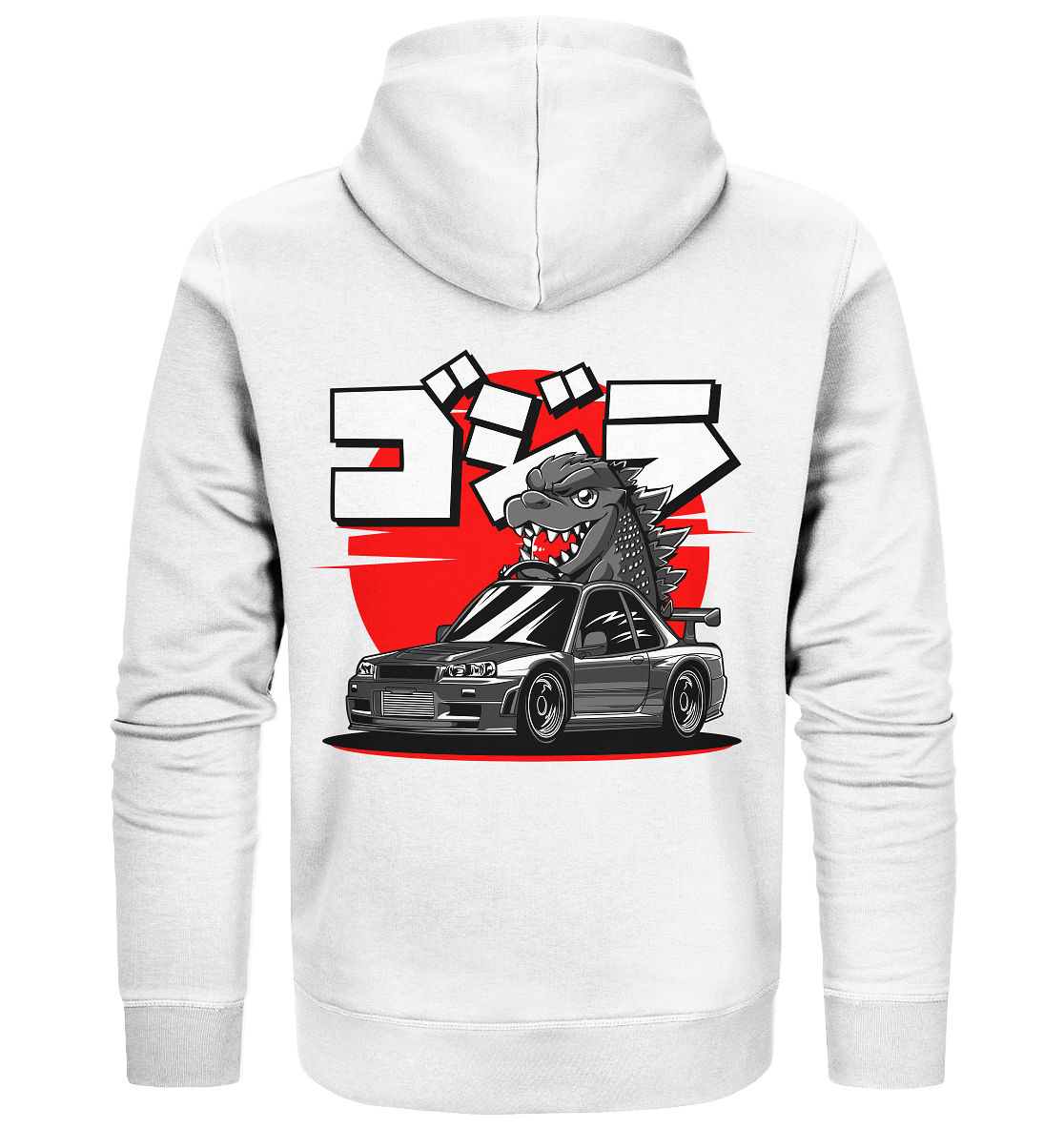 Mini Zilla Skyline R34 - Organic Zipper - MotoMerch.de