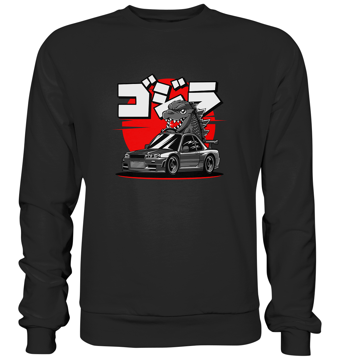 Mini Zilla Skyline R34 - Premium Sweatshirt - MotoMerch.de