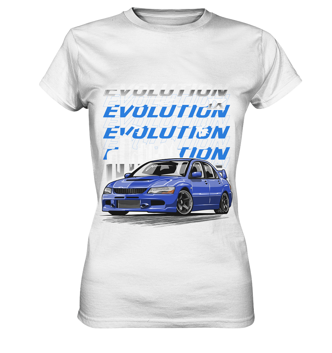 Mitsubishi Lancer Evolution IX - Ladies Premium Shirt - MotoMerch.de