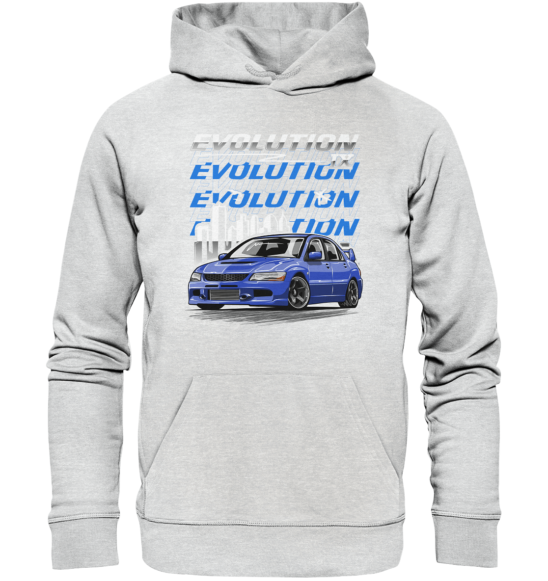 Mitsubishi Lancer Evolution IX - Premium Unisex Hoodie - MotoMerch.de