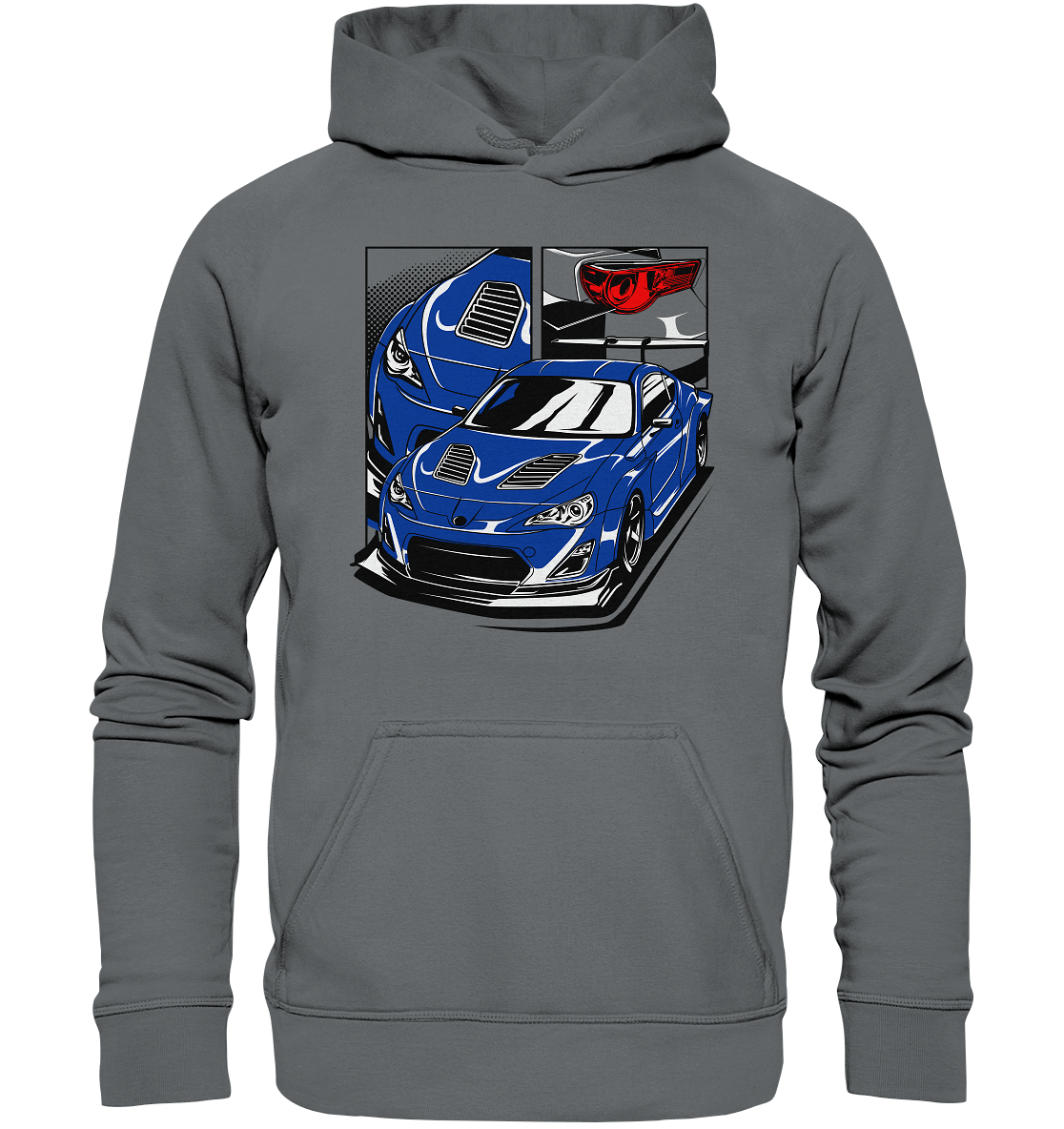 modified Toyota GT86 - Basic Unisex Hoodie - MotoMerch.de