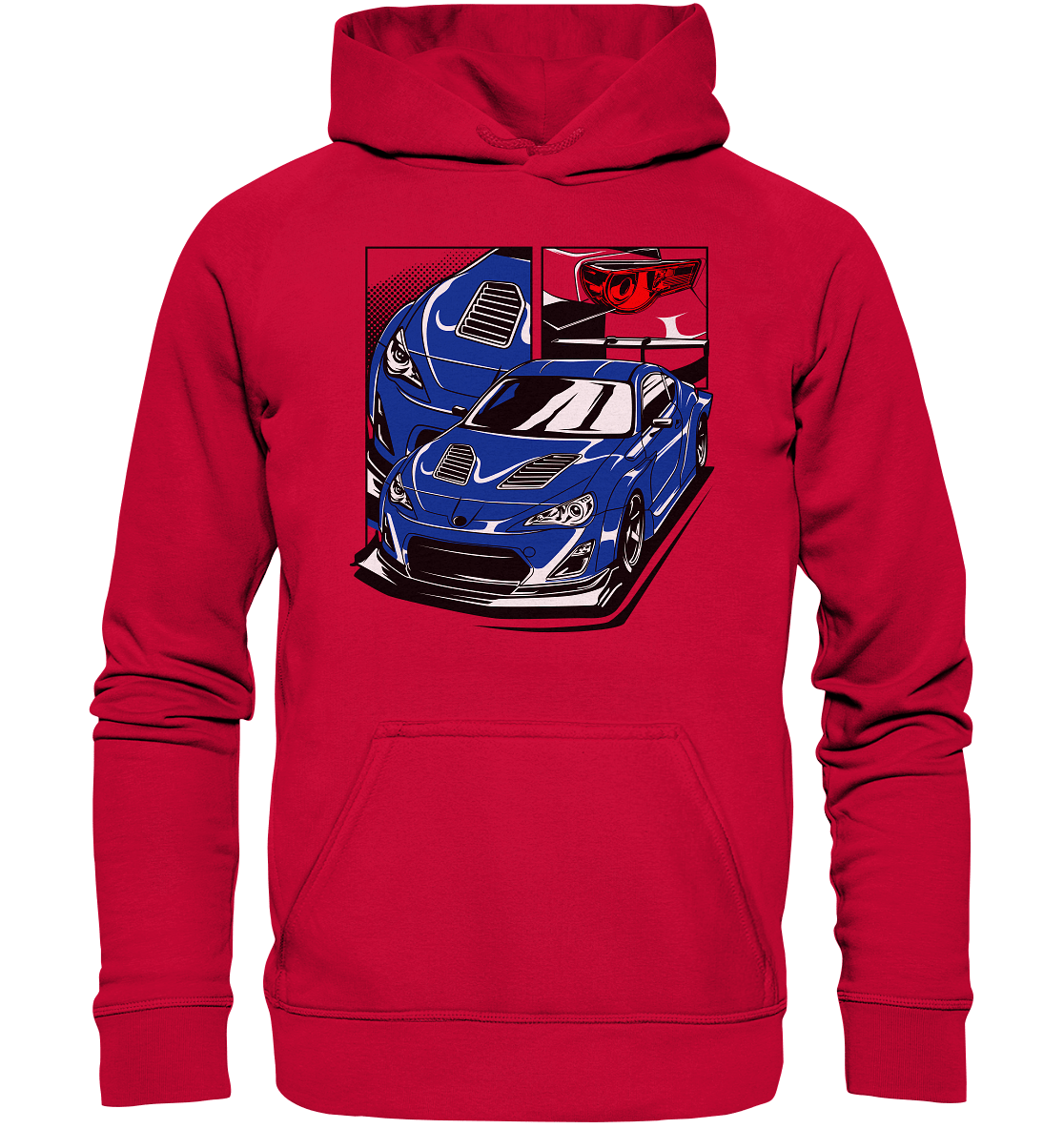 modified Toyota GT86 - Basic Unisex Hoodie - MotoMerch.de