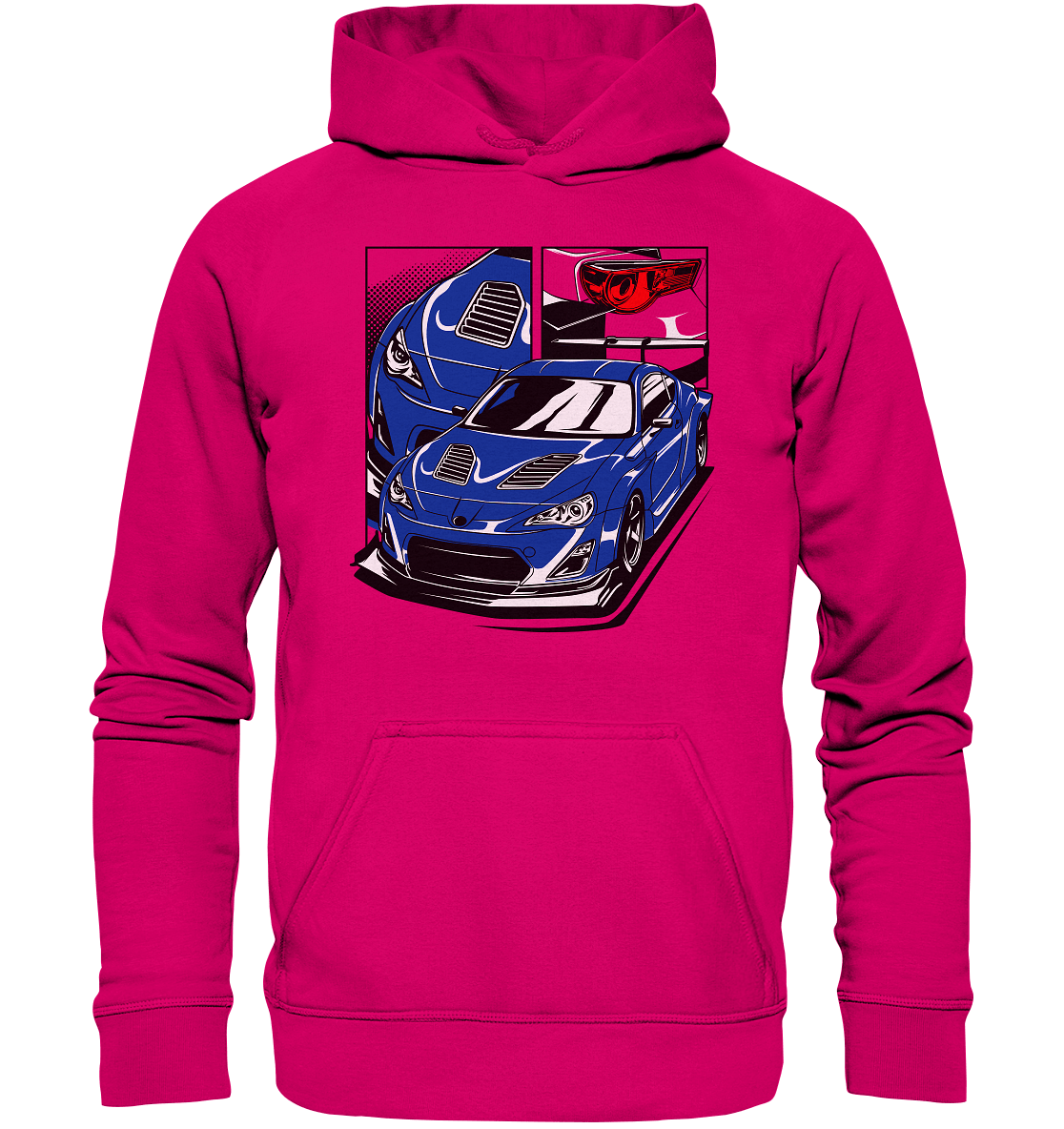 modified Toyota GT86 - Basic Unisex Hoodie - MotoMerch.de