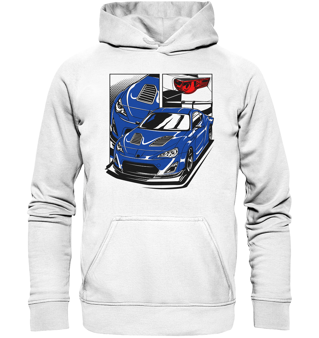 modified Toyota GT86 - Basic Unisex Hoodie - MotoMerch.de