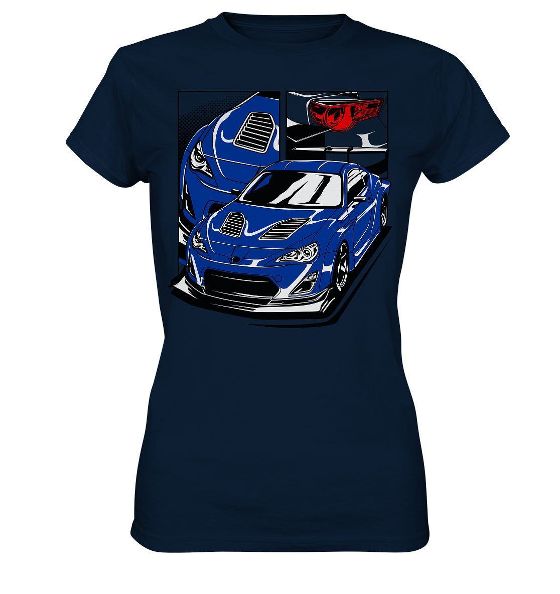 modified Toyota GT86 - Ladies Premium Shirt - MotoMerch.de