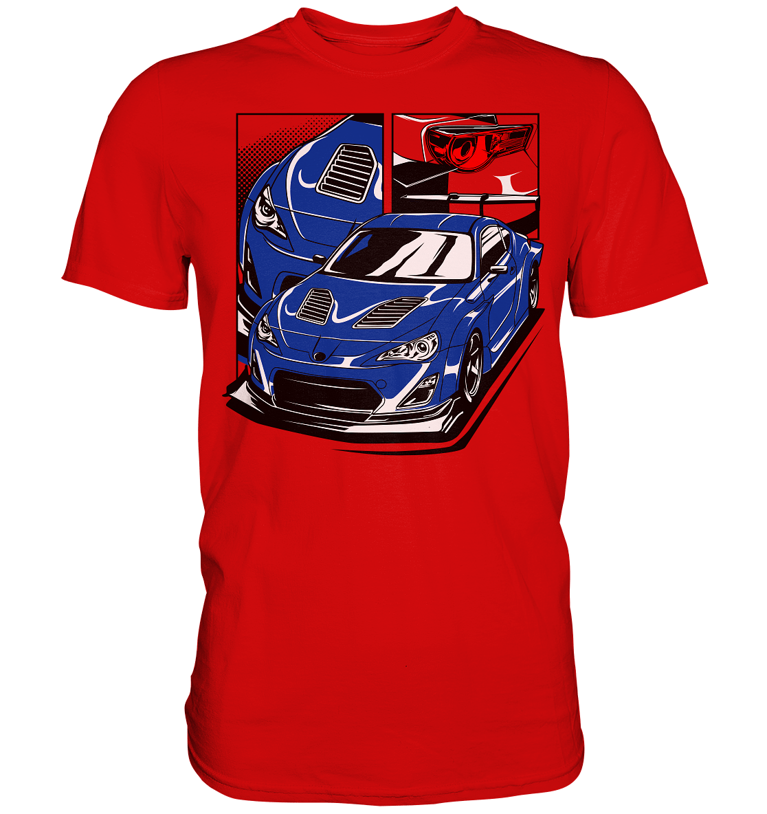 modified Toyota GT86 - Premium Shirt - MotoMerch.de