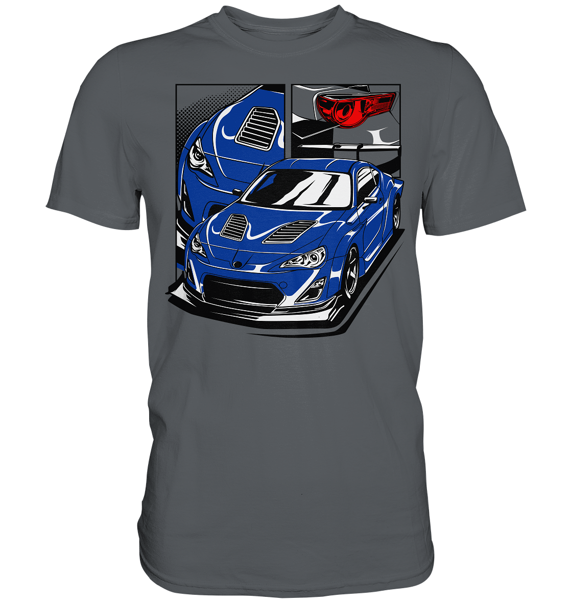 modified Toyota GT86 - Premium Shirt - MotoMerch.de